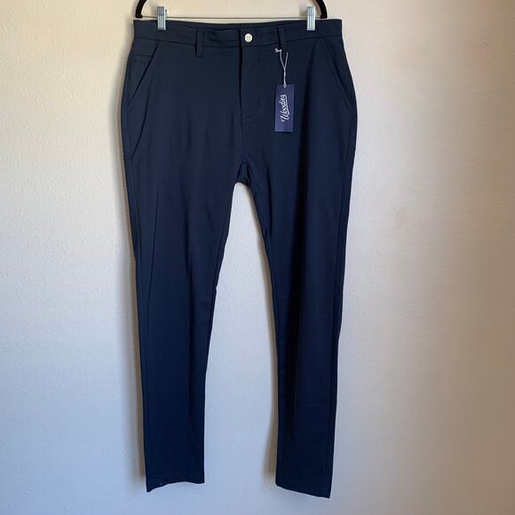 NWT Woodies Navy Blue Chinos - Picture 2 of 10